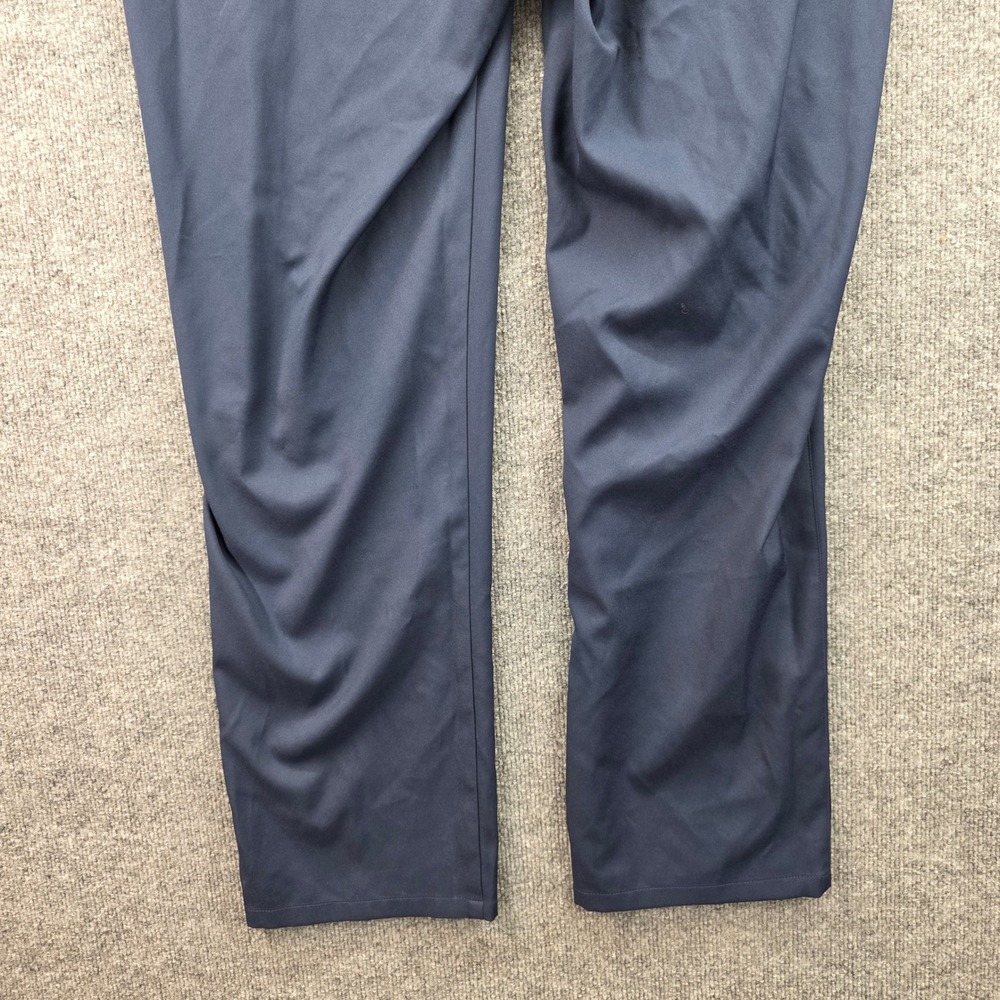 Mizzen Main Mens Navy Blue Dress Pants Flat Front Casual Office Wear Size 40x32 - Picture 4 of 8
